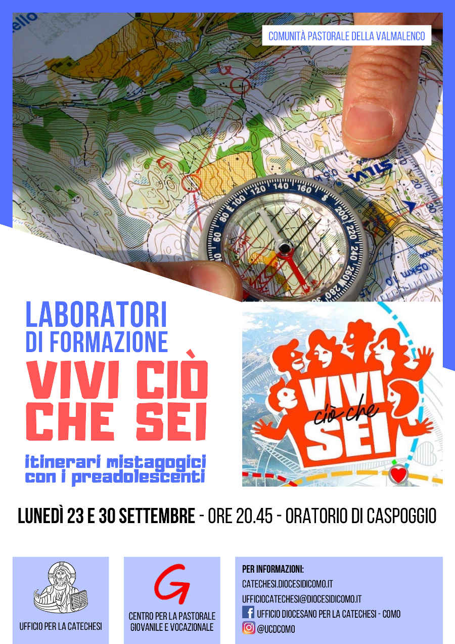 Laboratori di formazione – VIVI CIO’ CHE SEI